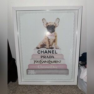 21x18 Fashion Frame- Prada, Chanel, Louis Vuitton, YSL, Dior Excellent Condition